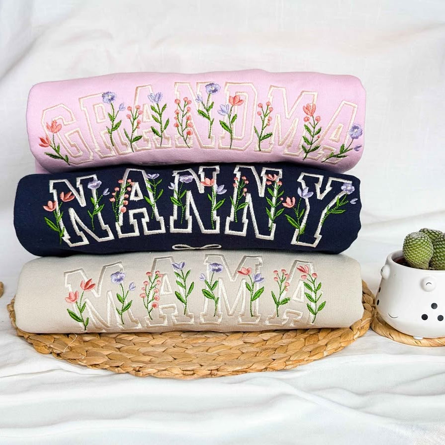 Floral Word Design