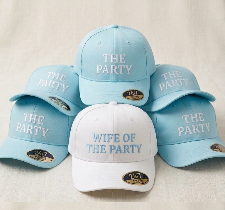 Wife of the Party Bachelorette Caps