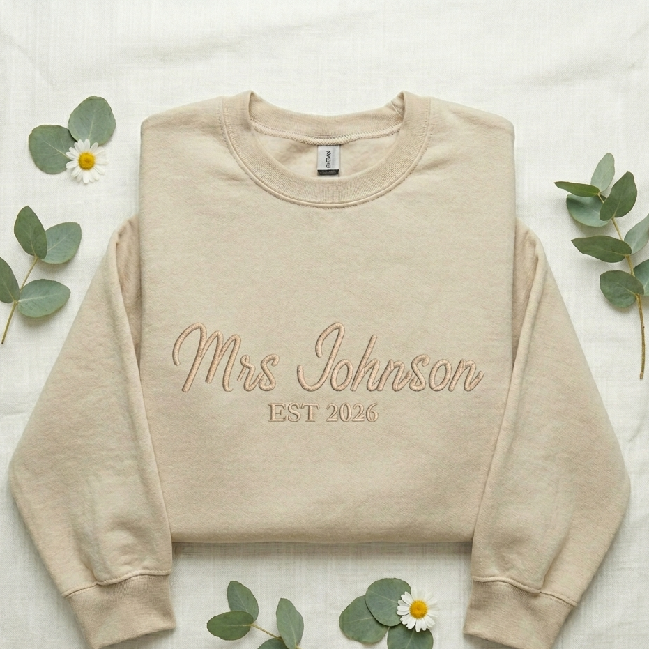 Custom Mrs Crewneck