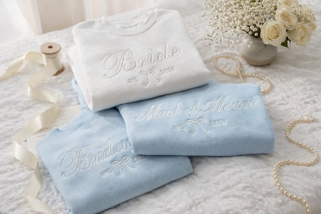 Custom Bridal Party Cursive