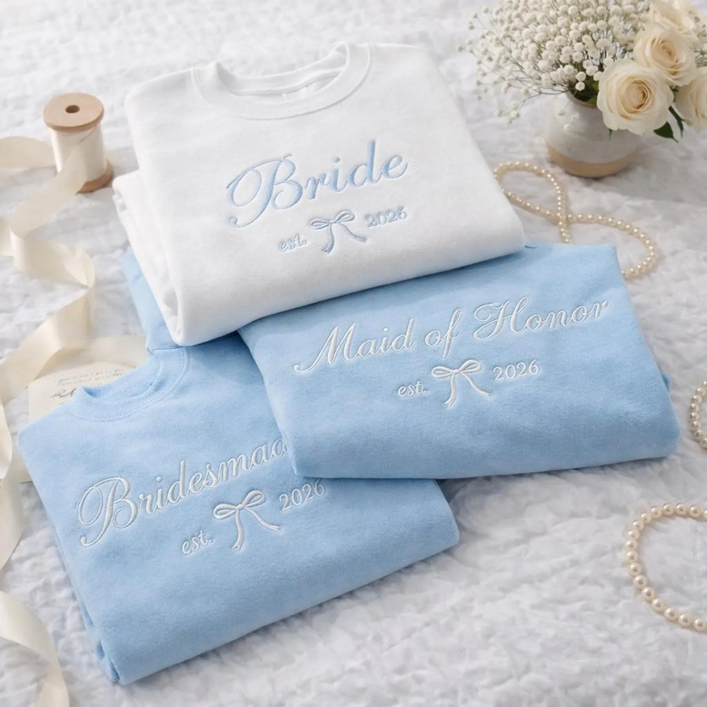 Custom Bridal Party Cursive