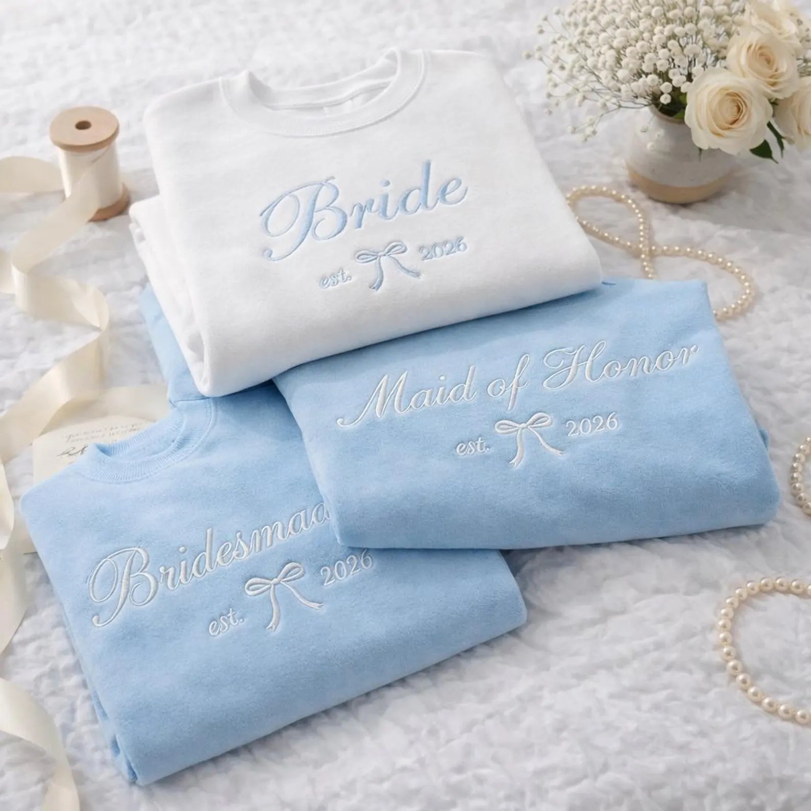 Custom Bridal Party Cursive