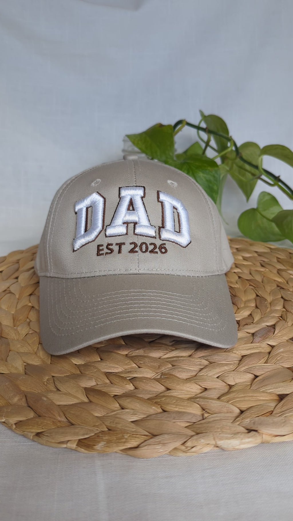 Custom 3D Dad Cap