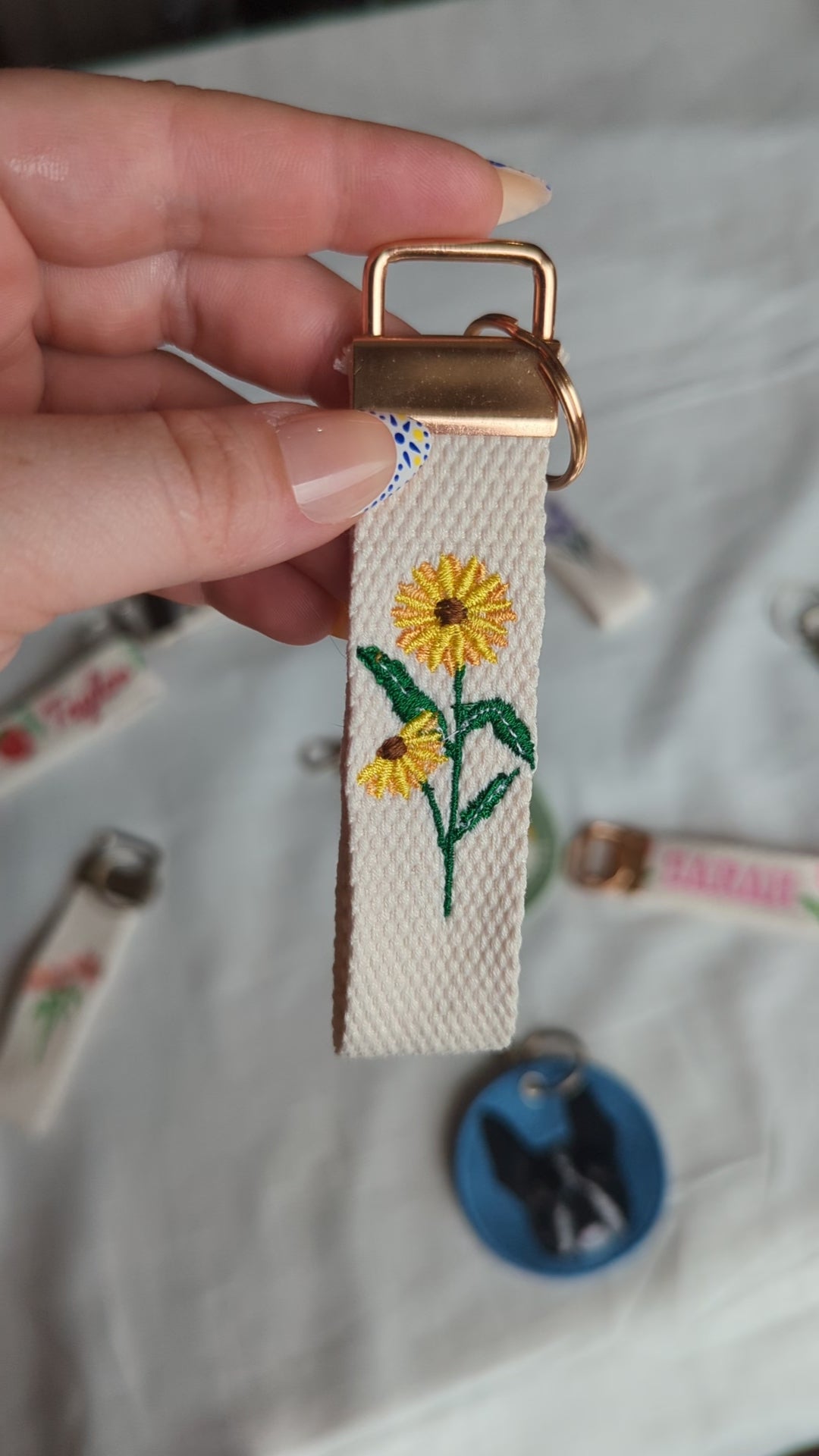 Canvas Keychains