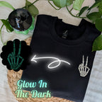 Glow in the Dark Skeleton Peace