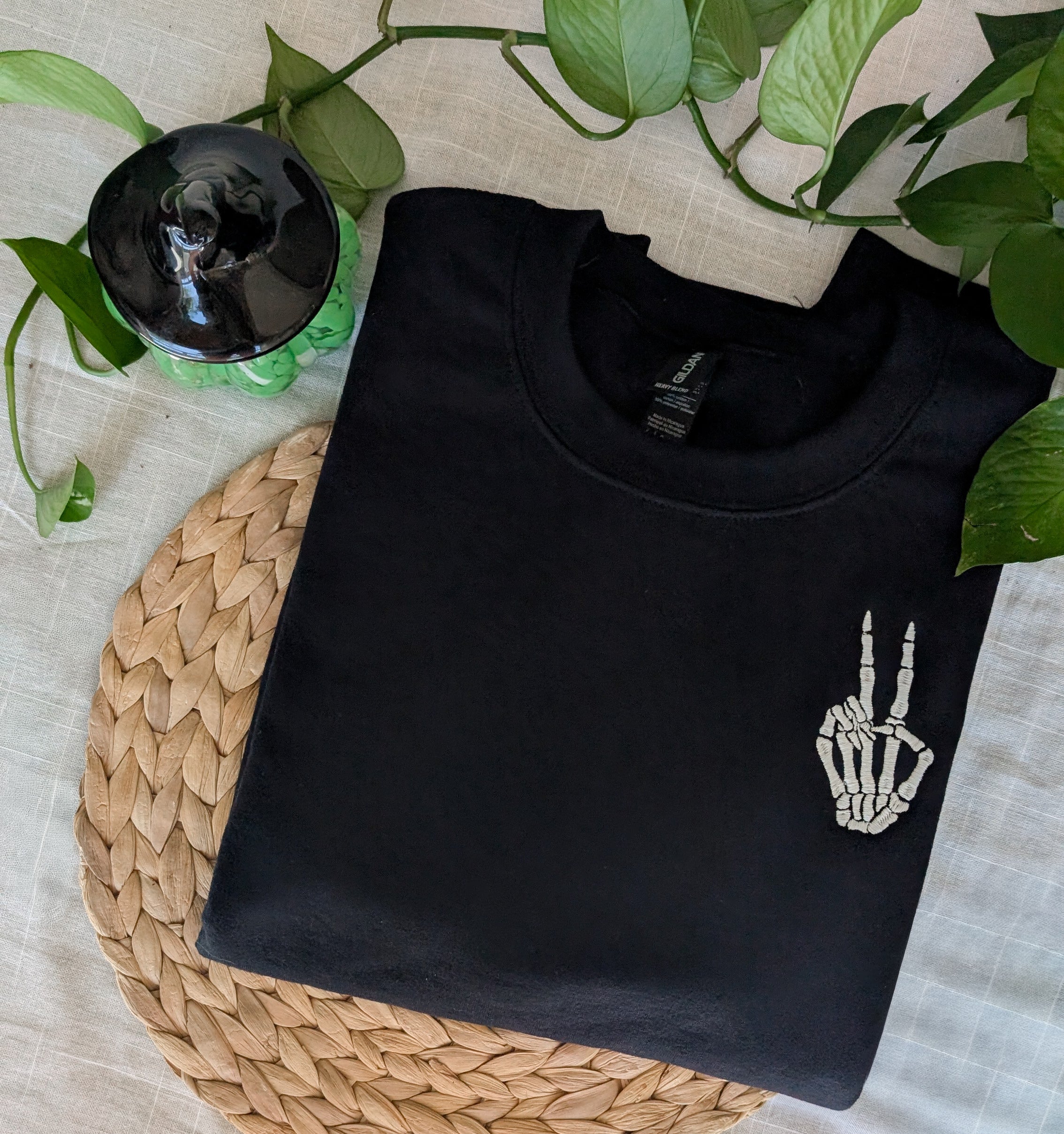 Glow in the Dark Skeleton Peace