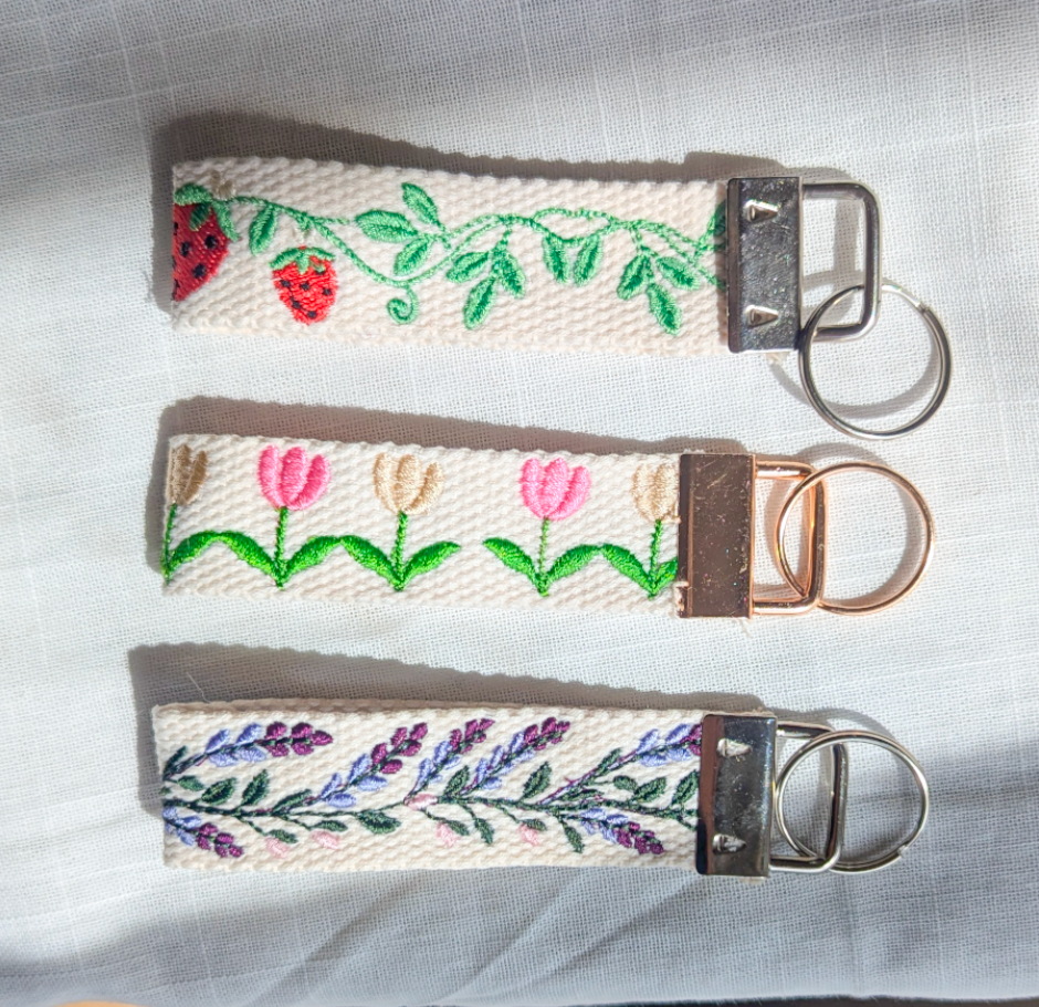 Canvas Keychains