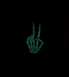 Glow in the Dark Skeleton Peace