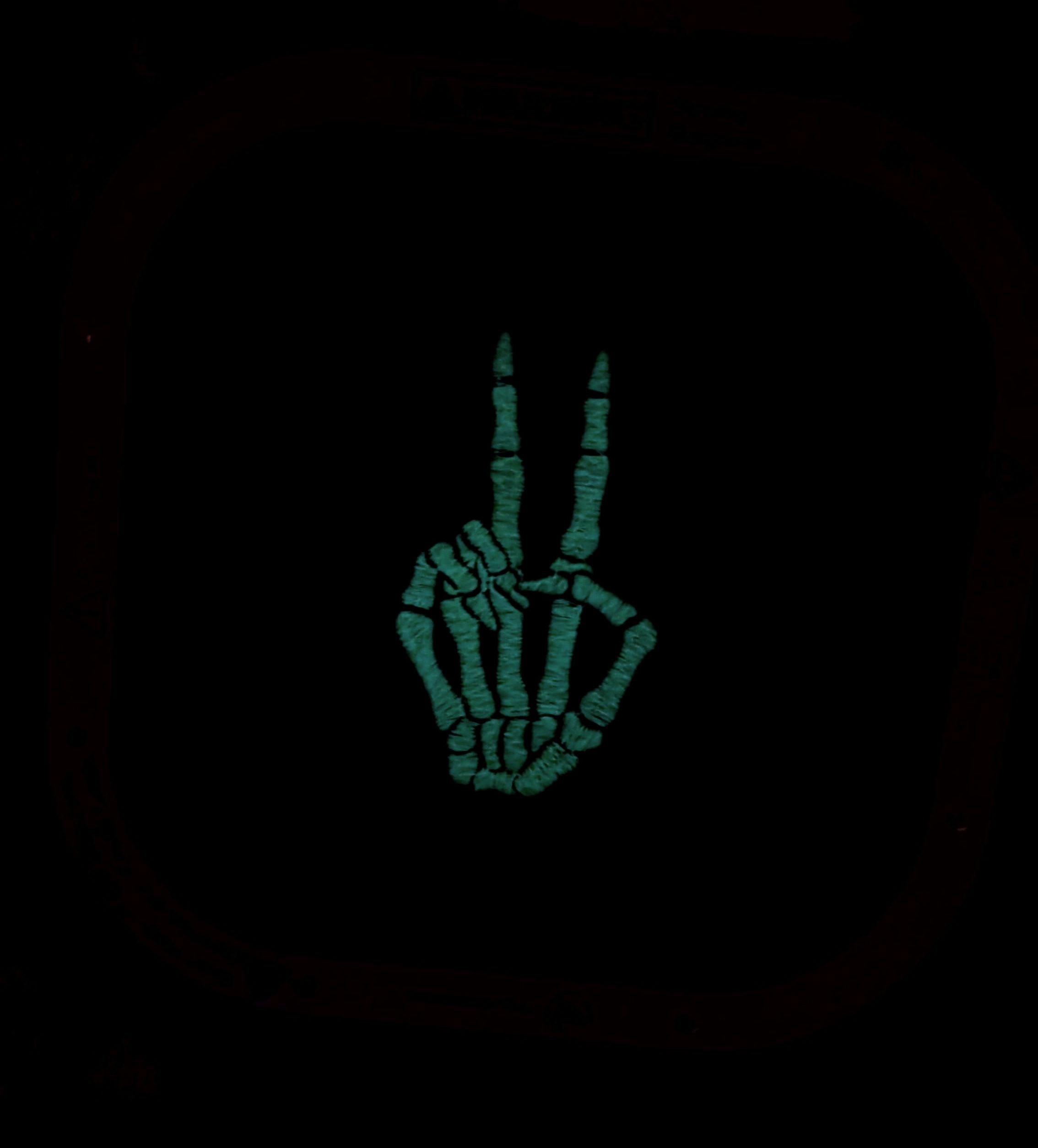 Glow in the Dark Skeleton Peace