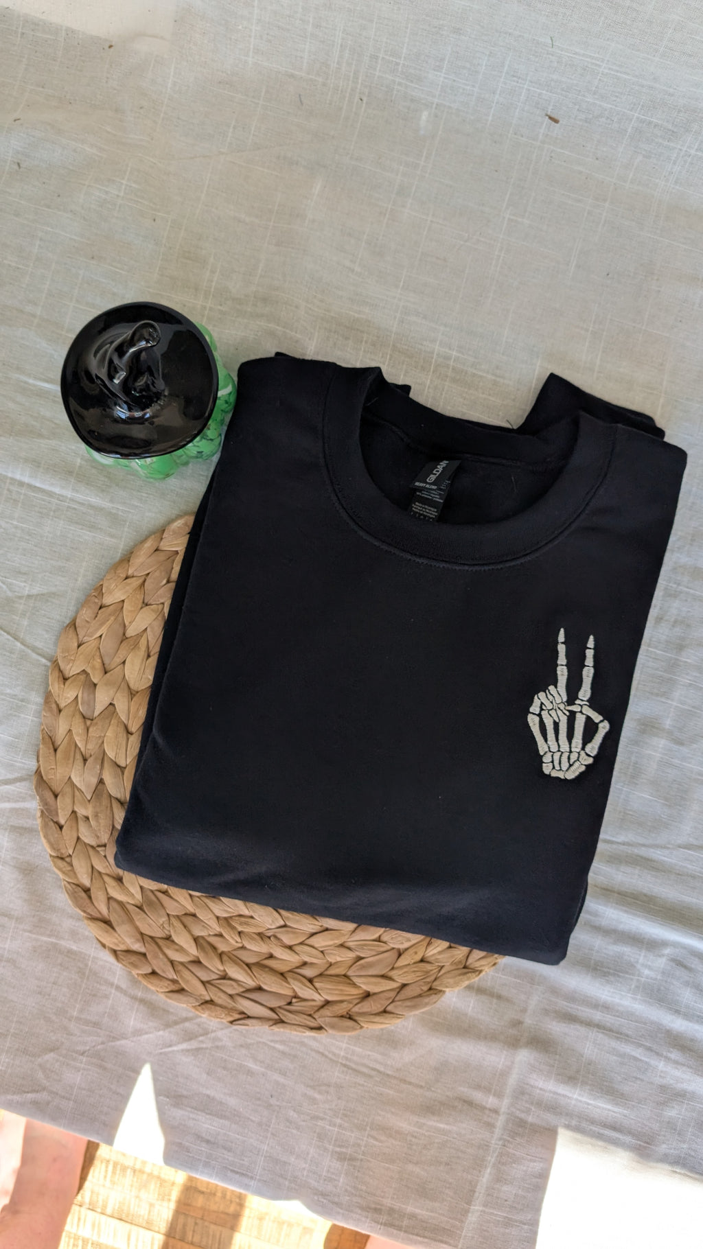 Glow in the Dark Skeleton Peace